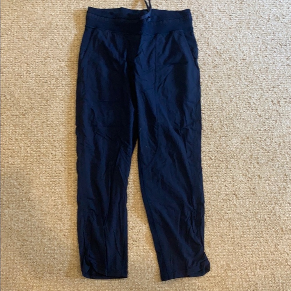 Lulu Lemon navy blue joggers